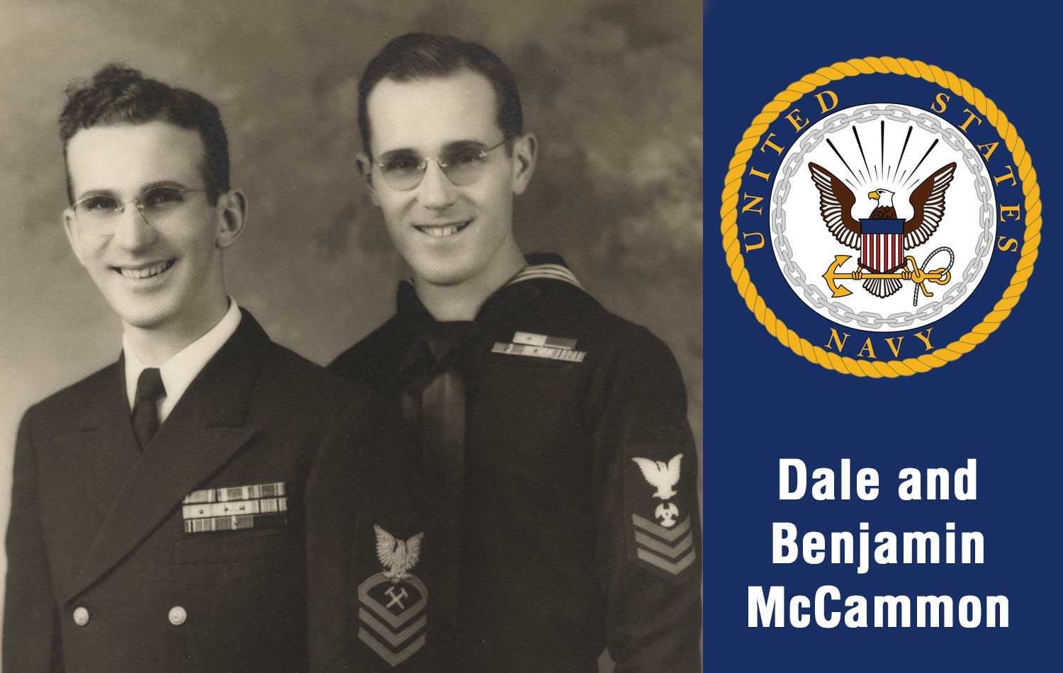 Dale and Benjamin McCammon